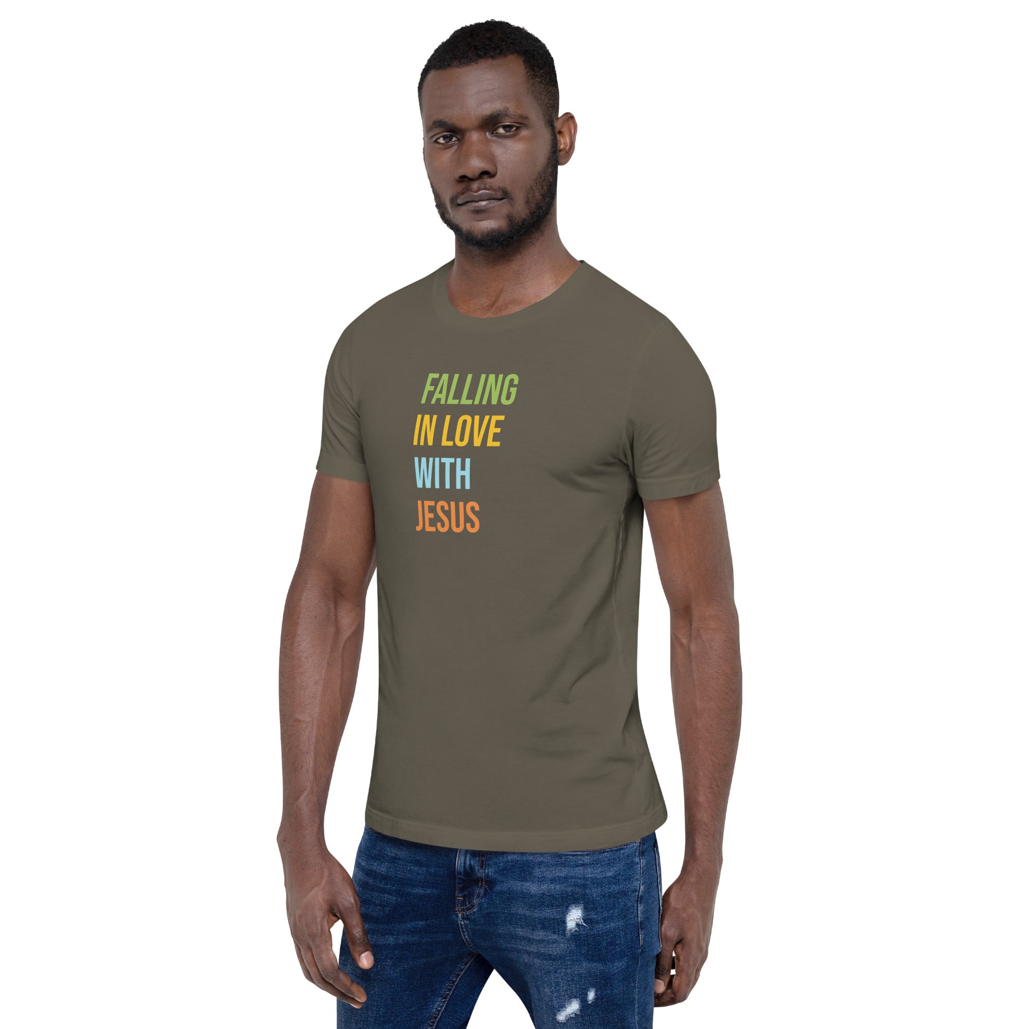 Falling In Love With Jesus – Unisex Tee