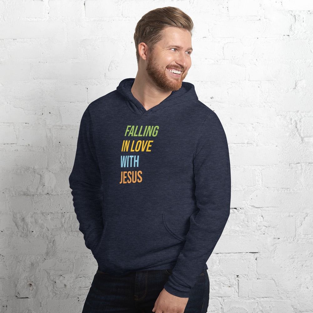 Fall in Love With Jesus Sweatshirt Fall in Love With Jesus Sweatshirt